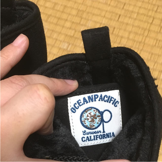 OCEAN PACIFIC(オーシャンパシフィック)のショートブーツ OCEAN PACIFIC LL 24.5cm ブラック 新品 レディースの靴/シューズ(ブーツ)の商品写真