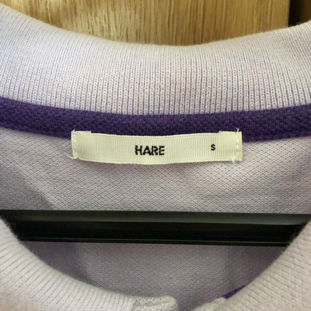 HARE(ハレ)の激安 ポロシャツ HARE ハレ Sサイズ パープル メンズのトップス(ポロシャツ)の商品写真