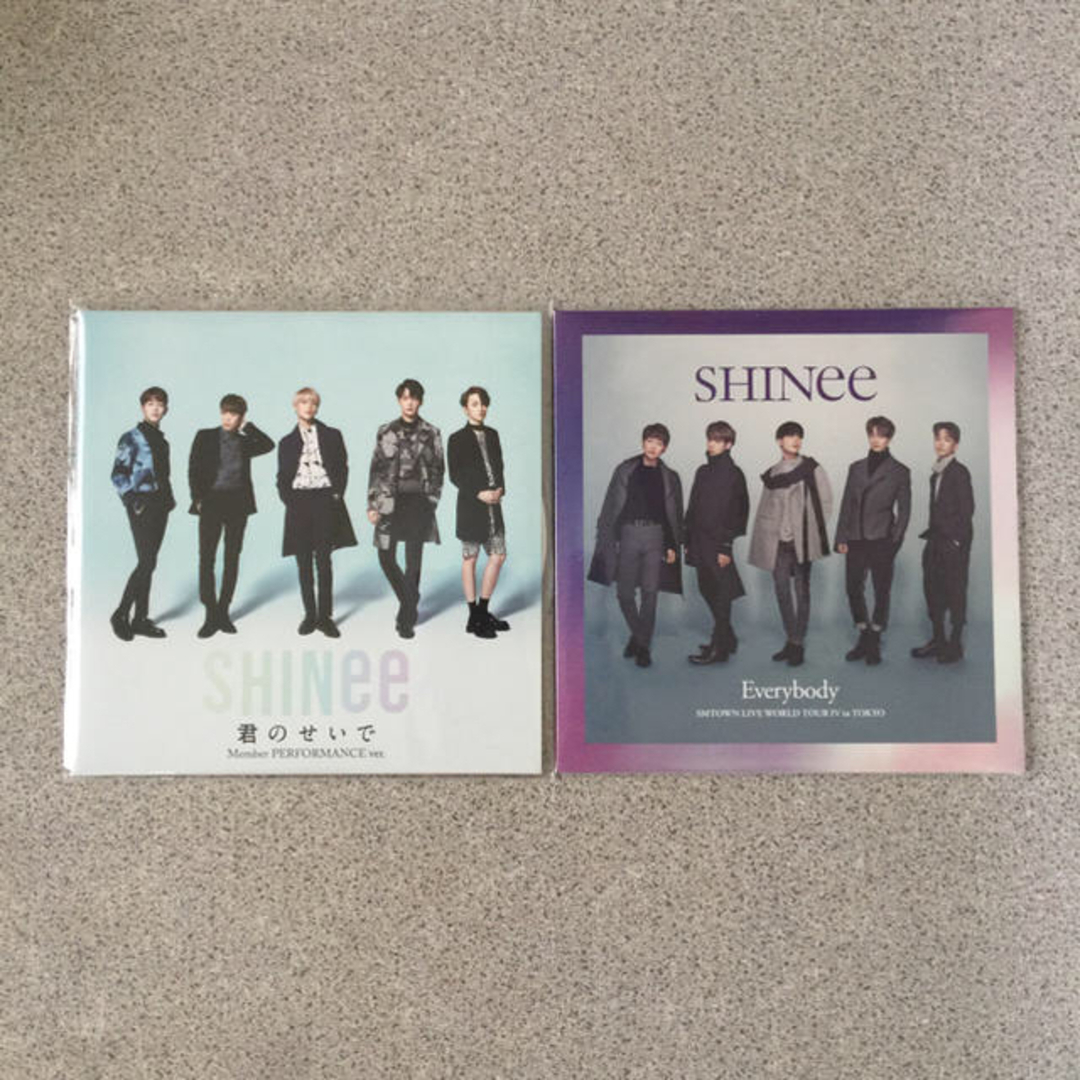 SHINee(シャイニー)の SHINee 君のせいで FC盤 パフォーマンス DVD EVERYBODY エンタメ/ホビーのCD(K-POP/アジア)の商品写真