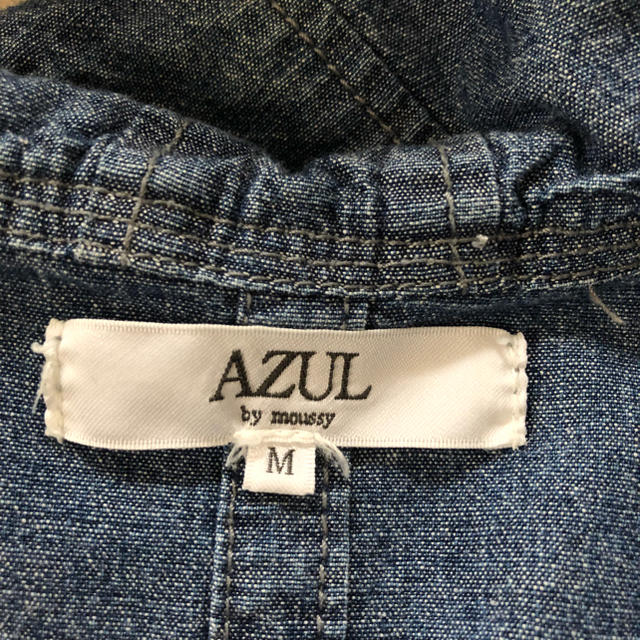 AZUL by moussy(アズールバイマウジー)のAZUL アズール moussy マウジー  レディースのジャケット/アウター(Gジャン/デニムジャケット)の商品写真