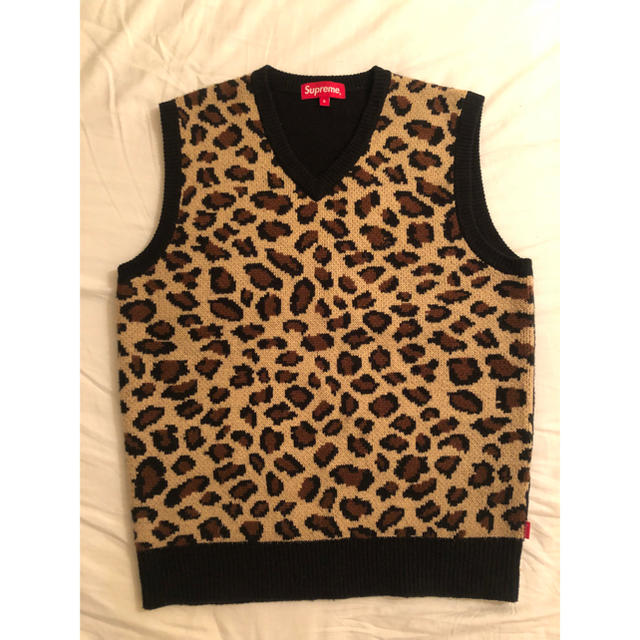 16ss supreme leopard vest レオパード ベスト - ベスト