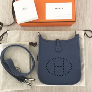 エルメス(Hermes)の新品★エルメス ミニエブリン tpm ブルーブライトン(ショルダーバッグ)