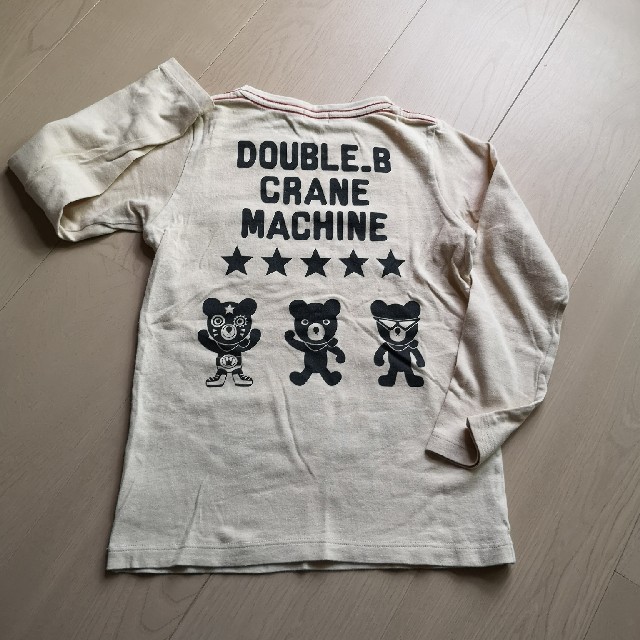 DOUBLE.B(ダブルビー)のダブルB長Tシャツ キッズ/ベビー/マタニティのキッズ服男の子用(90cm~)(Tシャツ/カットソー)の商品写真