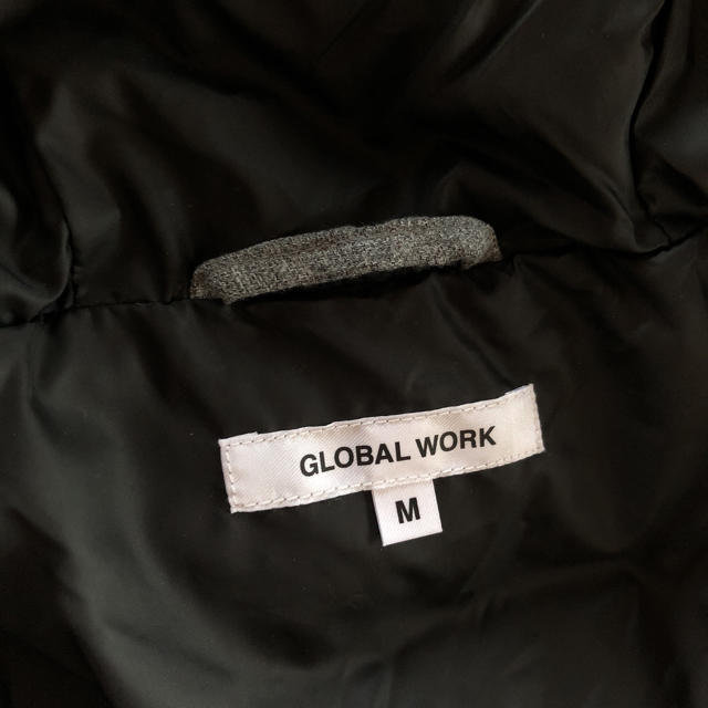 GLOBAL WORK(グローバルワーク)の【専用】ほぼ新品）グローバルワーク キッズM ダウン キッズ/ベビー/マタニティのキッズ服男の子用(90cm~)(ジャケット/上着)の商品写真