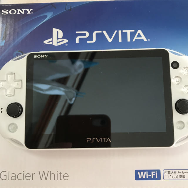 SONY PSVITA PCH-2000 Glacier White Wi-Fi携帯用ゲーム機本体