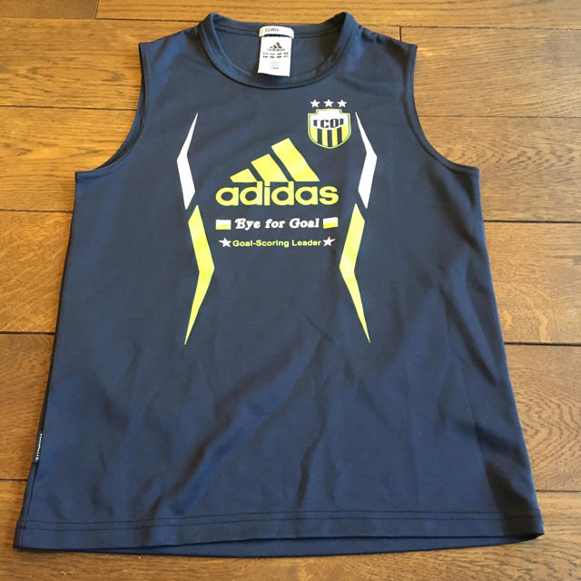 adidas(アディダス)のアディダス タンクトップ キッズ/ベビー/マタニティのキッズ服女の子用(90cm~)(Tシャツ/カットソー)の商品写真