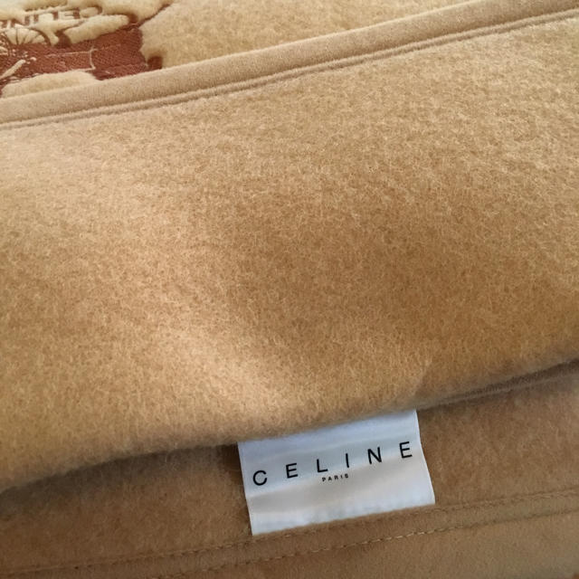 celine(セリーヌ)のセリーヌ  wool100%毛布  新品 インテリア/住まい/日用品の寝具(毛布)の商品写真