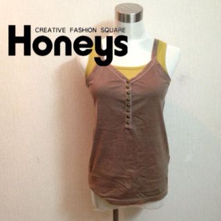 ハニーズ(HONEYS)のHONEYS*重ね着タンクトップ(キャミソール)