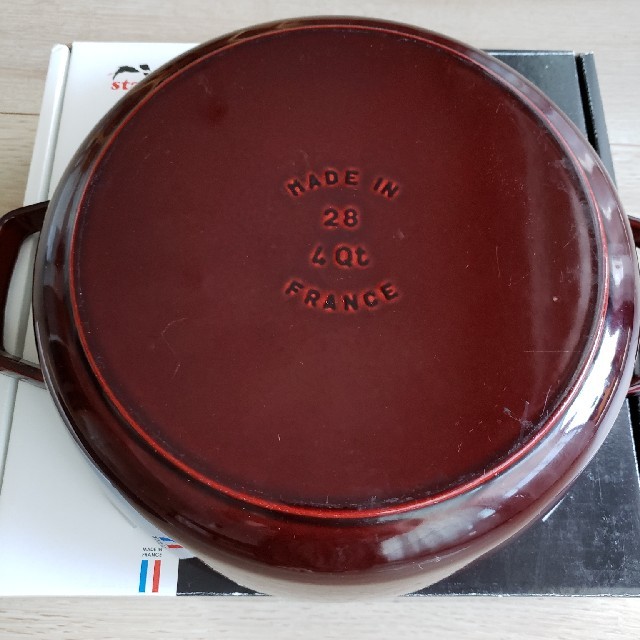 STAUB(ストウブ)のストウブ　ブレイザーソテーパン　28㎝ インテリア/住まい/日用品のキッチン/食器(鍋/フライパン)の商品写真