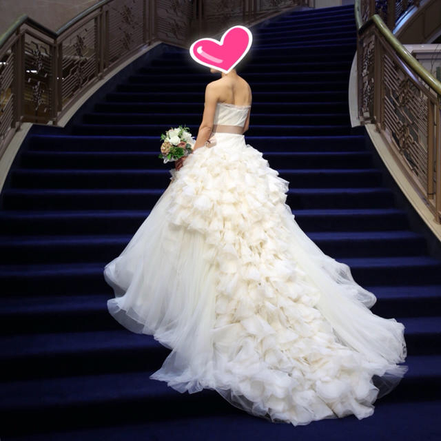Vera Wang Hayley US4→補正ウェスト−4㎝、トップ-2.4㎝