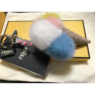 フェンディ(FENDI)のFENDI アイスファーチャーム(キーホルダー)