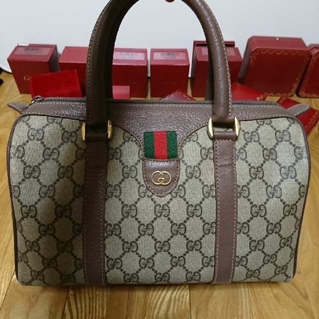 クーポン商品 NAOさん専用ヴィンテージGUCCIミニボストンバック - www