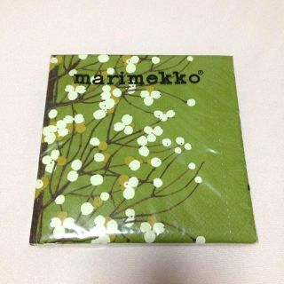 マリメッコ(marimekko)のマリメッコ ペーパーナプキン💚(その他)