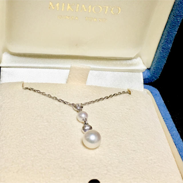MIKIMOTO(ミキモト)の専用 MIKIMOTO k18 真珠 ネックレス レディースのアクセサリー(ネックレス)の商品写真
