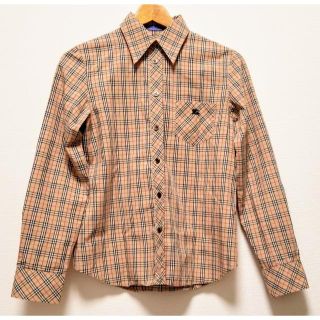 バーバリーブルーレーベル(BURBERRY BLUE LABEL)のバーバーリー BURBERRY BLUE LABEL ノバチェック 長袖 シャツ(シャツ/ブラウス(長袖/七分))