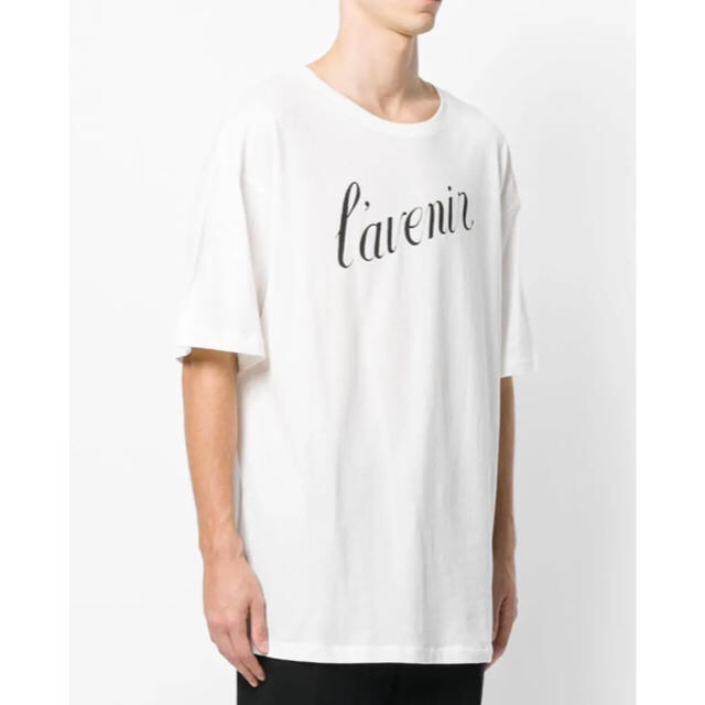 Ann Demeulemeester(アンドゥムルメステール)のタグ付き ANN DEMEULEMEESTER L'avenir T SHIRT メンズのトップス(Tシャツ/カットソー(半袖/袖なし))の商品写真