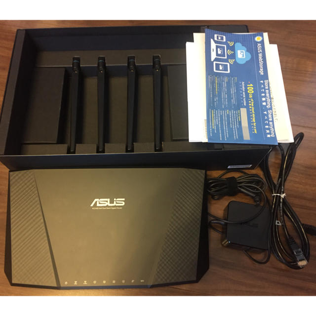 ASUS RT-AC87U 11a/b/g/n/ac対応 高速無線ルーター