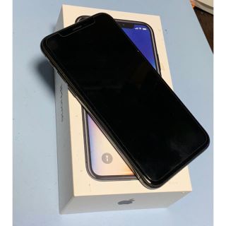 アイフォーン(iPhone)のiphoneX256GBスペースグレー美品SIMロック解除済み(スマートフォン本体)