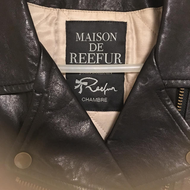 Maison de Reefur(メゾンドリーファー)のmaison de reefurライダースジャケット レディースのジャケット/アウター(ライダースジャケット)の商品写真