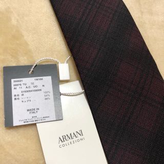 アルマーニ コレツィオーニ(ARMANI COLLEZIONI)のアルマーニ 新品未使用 ネクタイ kanpi様専用★(ネクタイ)