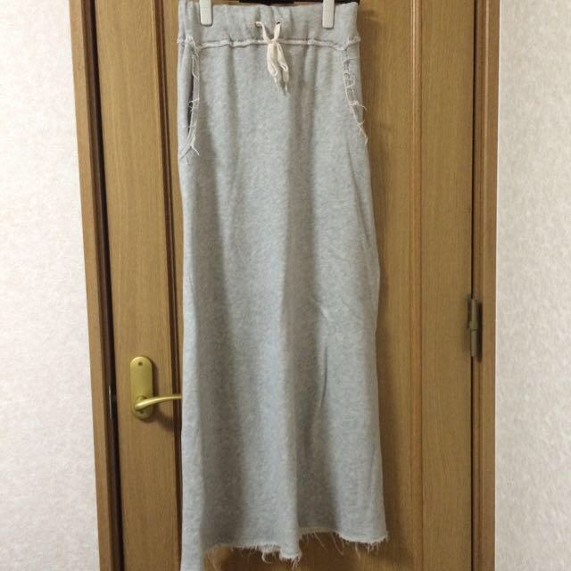 Avan Lily(アバンリリー)のAvanLilyスウェットロングスカート レディースのスカート(ロングスカート)の商品写真