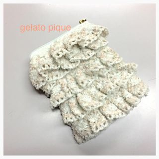 ジェラートピケ(gelato pique)の必見gelatopiqueふわモコポーチ(ポーチ)