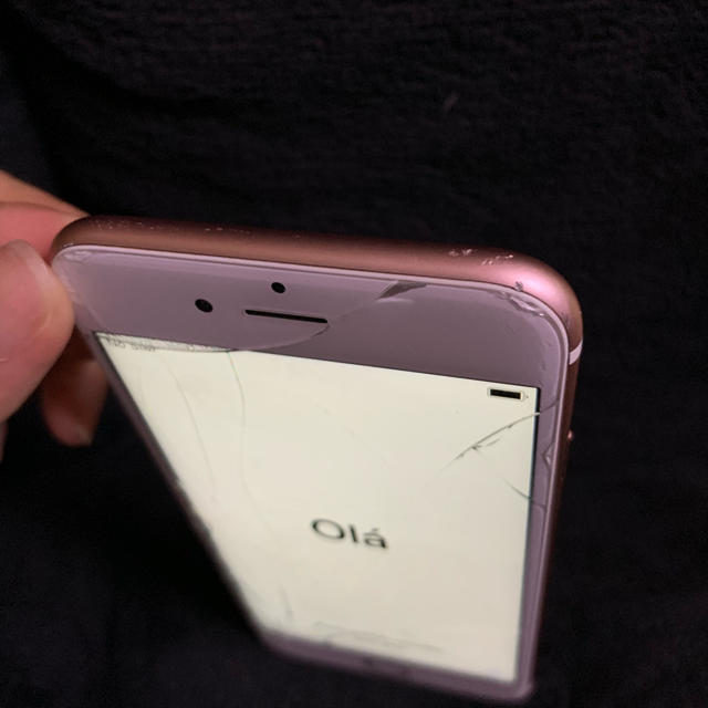 iPhone6s SIMフリー 64G ピンクゴールド 画面割れ オンライン ...
