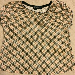 バーバリー(BURBERRY)のパペポちゃん様専用usedおまけ付きバーバリートップス100Ａベージュ(Tシャツ/カットソー)