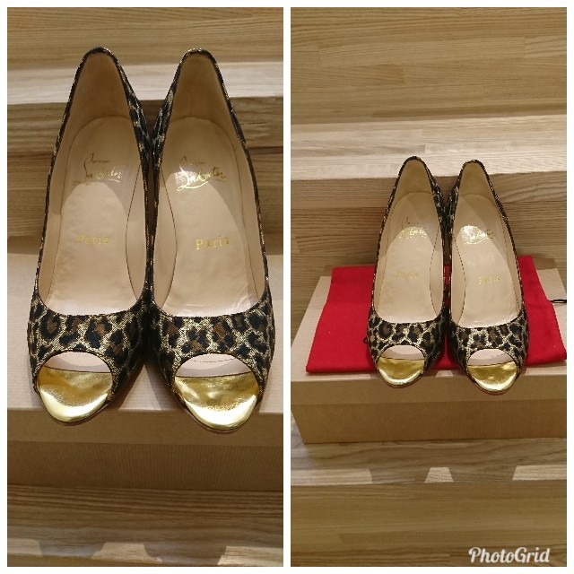 Christian Louboutin(クリスチャンルブタン)の美品◯ Christian Louboutin ◯ レオパード パンプス ◯ レディースの靴/シューズ(ハイヒール/パンプス)の商品写真