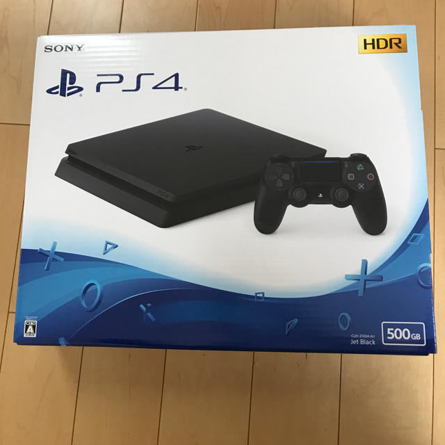 PS4 CUH-2100A 500GB ジェットブラック 本体