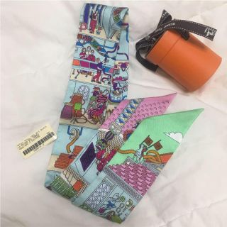 Hermes - 正規品 エルメス ツイリー メゾンドカレ スカーフの通販 by