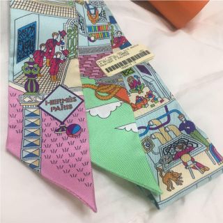 Hermes - 正規品 エルメス ツイリー メゾンドカレ スカーフの通販 by