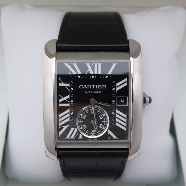 時計カルティエ Cartier タンク W5330004 SS メンズ 時計