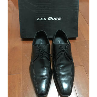 アオキ(AOKI)のビジネスシューズ ストレートチップ 黒 LES MUES(ドレス/ビジネス)