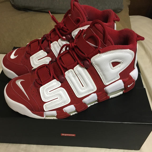 17ss supreme more uptempo シュプリーム モアテンスニーカー