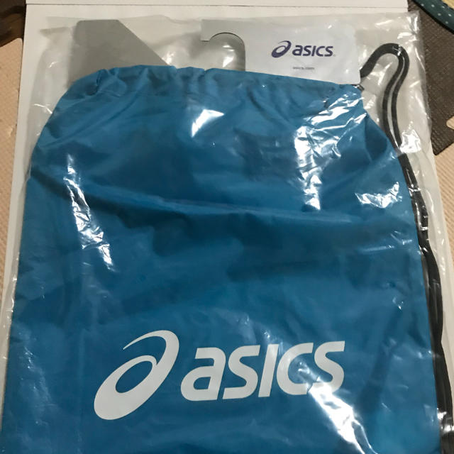 asics(アシックス)の新品未使用asics袋 メンズのバッグ(バッグパック/リュック)の商品写真