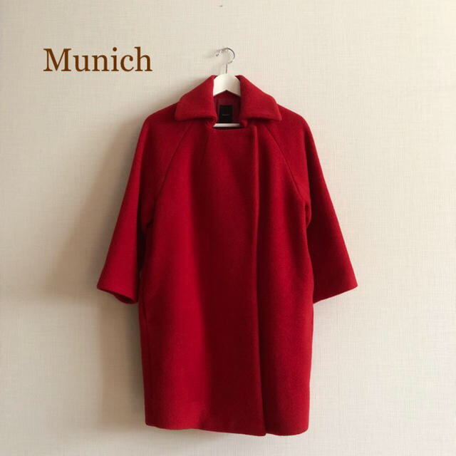 ESTNATION(エストネーション)の新品⭐️Munich／コート & BLACK BY MOUSSY／ニット 2点 レディースのジャケット/アウター(ロングコート)の商品写真