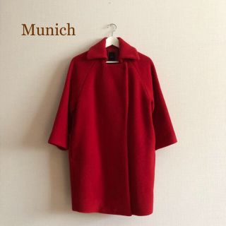 エストネーション(ESTNATION)の新品⭐️Munich／コート & BLACK BY MOUSSY／ニット 2点(ロングコート)