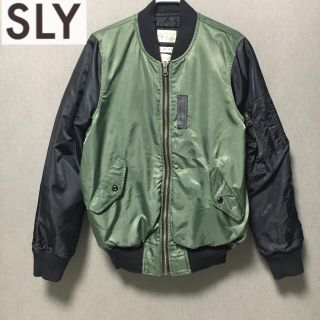 スライ(SLY)のSLY スライ リバーシブル MA-1 ブルゾン(ブルゾン)