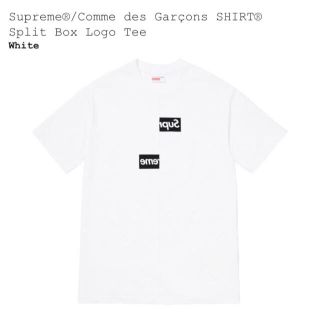 シュプリーム(Supreme)のsupreme x ギャルソン Box Logo Tee(Tシャツ/カットソー(半袖/袖なし))