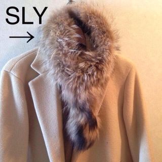 スライ(SLY)のSLY♡ラクーンマフラー(マフラー/ショール)