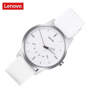 レノボ(Lenovo)の【新品】Lenovo Watch 9 ハイブリッドスマートウォッチ 白 #2(腕時計)