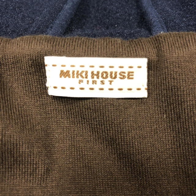 mikihouse(ミキハウス)の子供用ポンチョ キッズ/ベビー/マタニティのキッズ服男の子用(90cm~)(ジャケット/上着)の商品写真