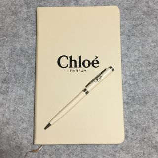 クロエ(Chloe)の【お値下げ】クロエ ノート メモ帳 ボールペン付き(ノート/メモ帳/ふせん)