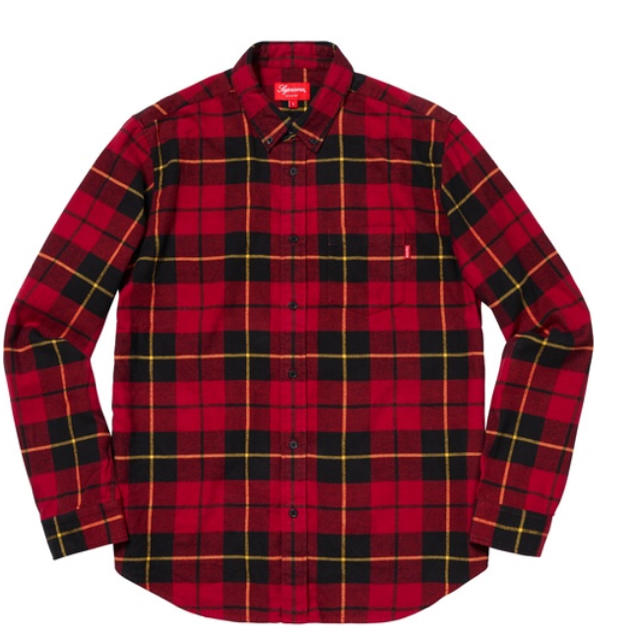 即納お買い得 本日発送mサイズSupreme Tartan L/S Flannel Shirt