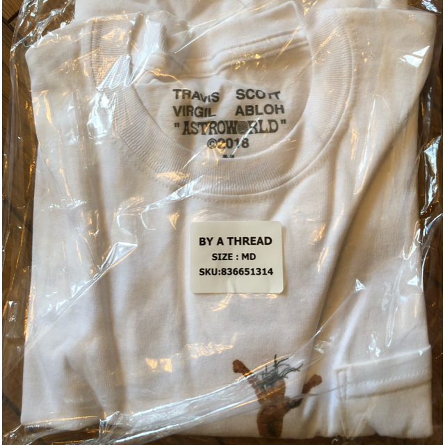 高品質定番 OFF-WHITE Tシャツ Mサイズ 新品 の通販 by bell's shop｜オフホワイトならラクマ - TRAVIS SCOTT  ASTROWORLD 最安 格安高評価 - almazoispatras.gr