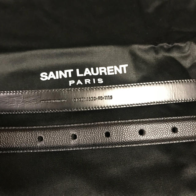 Saint Laurent(サンローラン)のサンローランパリ 廃盤 3連金具ベルト エディスリマン saintlaurent メンズのファッション小物(ベルト)の商品写真