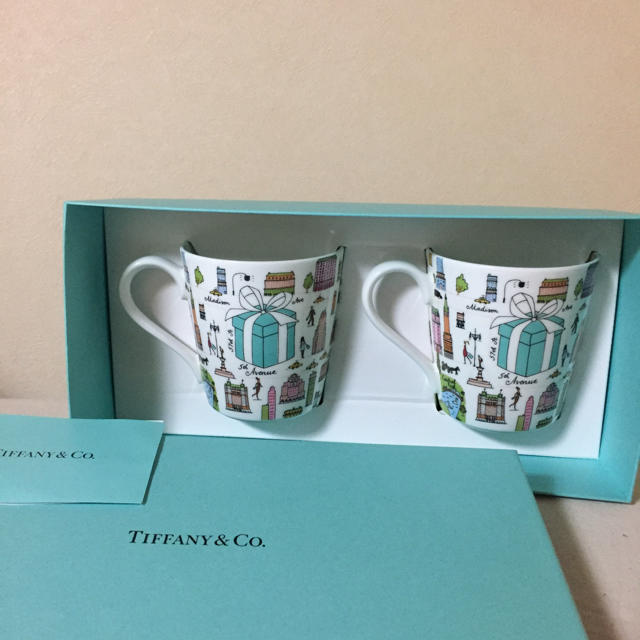 Tiffany & Co. ティファニー 5thアベニューマグ ペア マグカップ