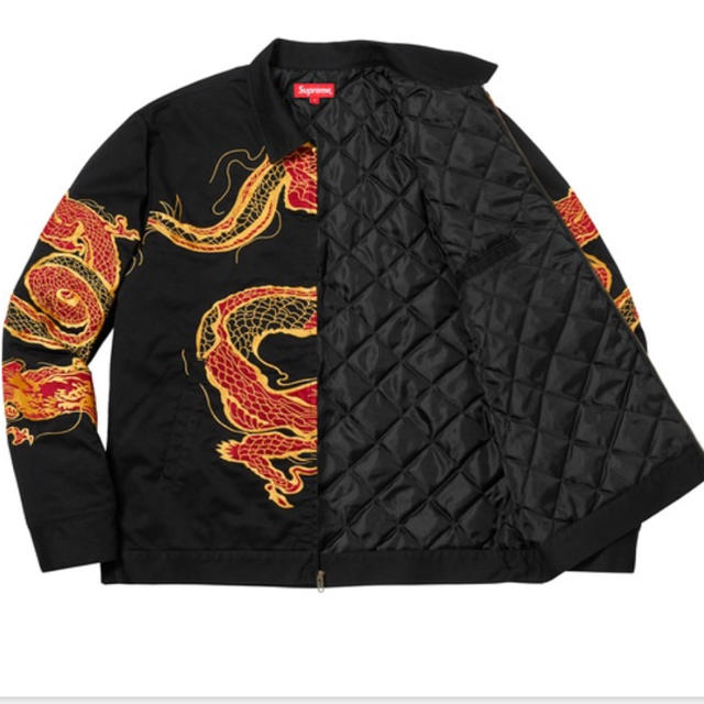 Gジャン/デニムジャケットsupreme    Dragon Work Jacket ジャケット m