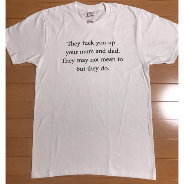 Supreme(シュプリーム)のsupreme Tシャツ They fuck you 白 Mサイズ 正規品 メンズのトップス(Tシャツ/カットソー(半袖/袖なし))の商品写真